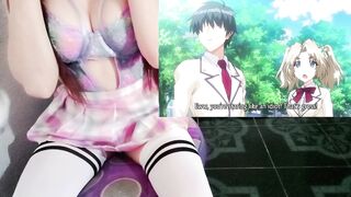 He fucks the teacher and the students at school - Hentai Kutsujoku Ep. 1