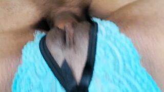 Hago gemir a conejita hasta venirse rico