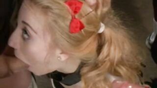 Pom Pom Girl gets Gang Banged by Basketball Coach and Team