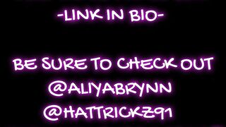 Bisexual Threesome- Aliya Byrnn & Steve Rickz