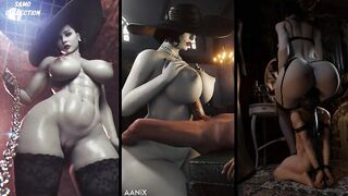 Alcina Dimitrescu Hard Fucks Animations 3D