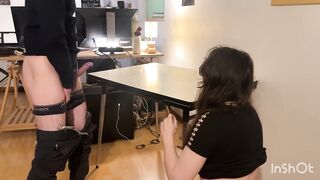 Spanked and fucked : step sister is initiated to BDSM