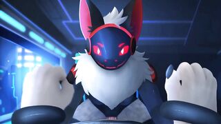 Noisy & Glitchy - Protogen Porn Animation