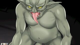 ED - Best BDSM goblin hentai scene