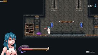 Futa Girl Fuck Every Monster Girl - Nayla's Castle Side Scroller Hentai Game Play [Part 01]