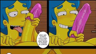 Annika wants to fuck Bart's huge cock in the tree house xxx