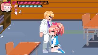 Teen Girl Kick Bully Boys Ass - Lewd City Girls Hentai Side Scroller Full Porn Game Play