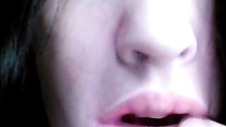 Playmate female mask casual close up ;3