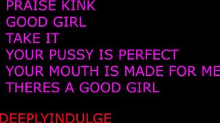 praising kink audio joi daddy talking dirty to you and praising you