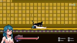 Nayla's Castle Side Scroller Hentai Game Play [Part 03] - Transgender (shemale) Hentai Porn game