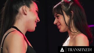 TRANSFIXED - Kinky Femdom Kasey Kei DISCIPLINES Submissive Aria Valencia In Sex Dungeon The Hard Way