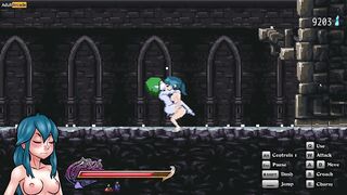 Nayla's Castle Side Scroller Hentai Game Play [Part 04] - Transgender (shemale) Hentai Porn game