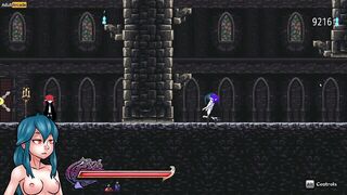 Nayla's Castle Side Scroller Hentai Game Play [Part 04] - Transgender (shemale) Hentai Porn game