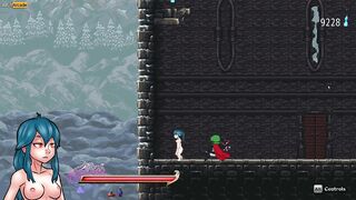 Nayla's Castle Side Scroller Hentai Game Play [Part 04] - Transgender (shemale) Hentai Porn game
