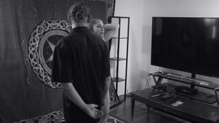 Reinforcement Training Session 01 - Standing On Tip Toes Reciting Rule #1 While Being Spanked