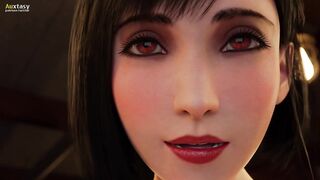 Tifa x Aerith femdom - Final Fantasy 7 Remake (Auxtasy)
