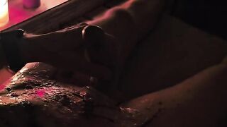 I get really horny from the hot wax and cum loudly.