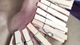 Pegs as toys for big boys can be fun. Ask the bestie.