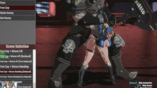 SEXY POLICE BLONDE BEING FUCKED BY MUSCULAR GIANT ALL ANIMATION - PURE ONYX