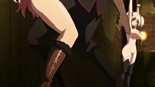 Hentai Girl Gets Ass Spanked