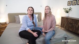 Ersties - Erste lesbische BDSM-Erfahrung mit Peitsche und Vibrator