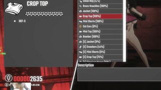 SEXY GOTH NAKED FIGHTING THUGS AND ALIEN MONSTERS - PURE ONYX