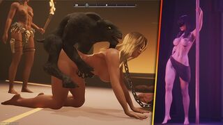 Wild Life Sandbox Map - Strip Club Minervha Porn Game Play [Unreal engine 5 game]