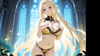 Alpha reveals her dark secrets by taking off her clothes