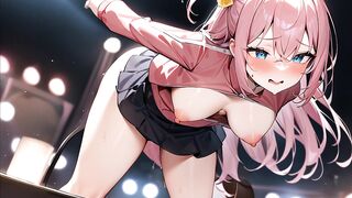 Hitori Gotoh showed her sexy body