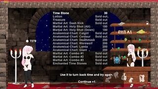 Angel Marielle Side Scroller Transgender Porn game Play [Part 09] + Download