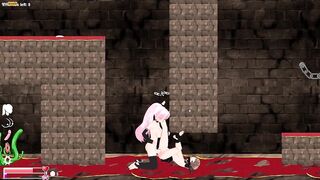 Angel Marielle Side Scroller Transgender Porn game Play [Part 01] + Download Game