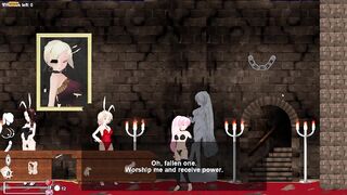 Angel Marielle Side Scroller Transgender Porn game Play [Part 01] + Download Game