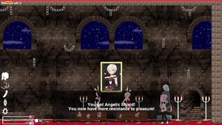 Angel Marielle Side Scroller Transgender Porn game Play [Part 02] + Download