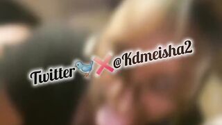 Big Booty Nerd Thot Sucking Dick In Backseat With Her Arch Up