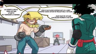 Hatsume Masturba a Midoriya Hasta Hacerlo Acabar - My Hero Academia Hentai