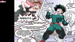 Hatsume Masturba a Midoriya Hasta Hacerlo Acabar - My Hero Academia Hentai
