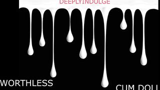 INTENSE WORTHLESS FUCK WHORE GETTING USED LIKE A DIRTY LITTLE FUCK DOLL INTENSE HARDCORE AUDIOPORN