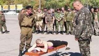 Amateur Russian Gay Military BDSM