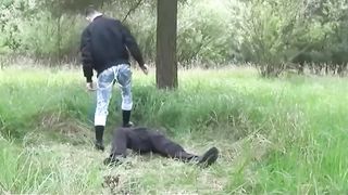 Skinhead Outdoor BDSM