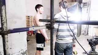 Young Gay Casper Ellis in Bondage Rimjob and BDSM Anal Play