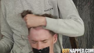Sub Sebastian Evans Shaved by Maledom before Throat Fuck