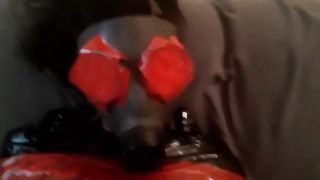BDSM Sex Slave, Monday Ritual with my Plastic Wrap Slavegirl