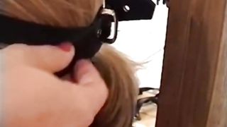 UK Lesbian MILF Mistress Training Slave Part 4