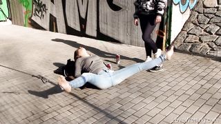 Foxy Sanie Tickling Piss Torture Lovewetting