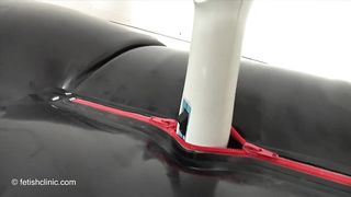 Anna rose first time part two gasmask latex bag