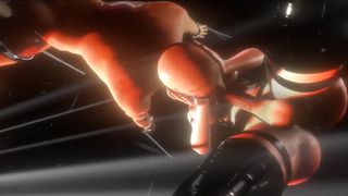3D SFM VR Busty Futa Systers in Latex Fuck Male Slave and Cum again Multiple Times